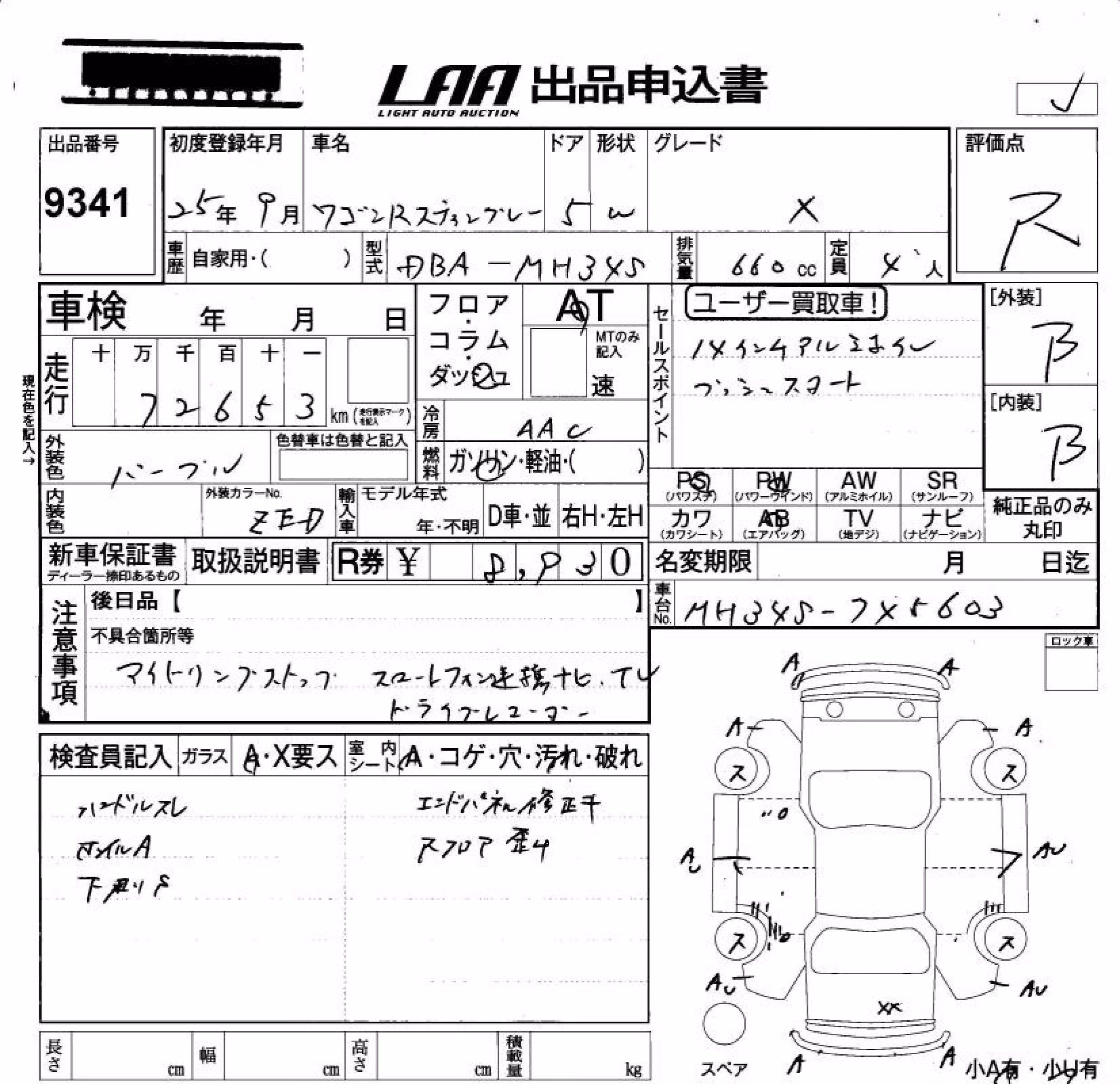 SUZUKI WAGON R