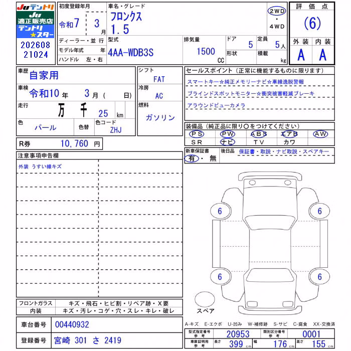 SUZUKI FRONX