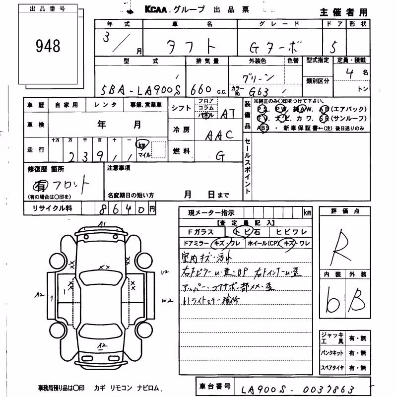 DAIHATSU TAFT