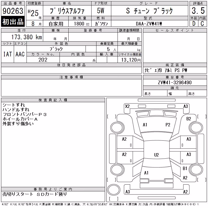TOYOTA PRIUS ALPHA