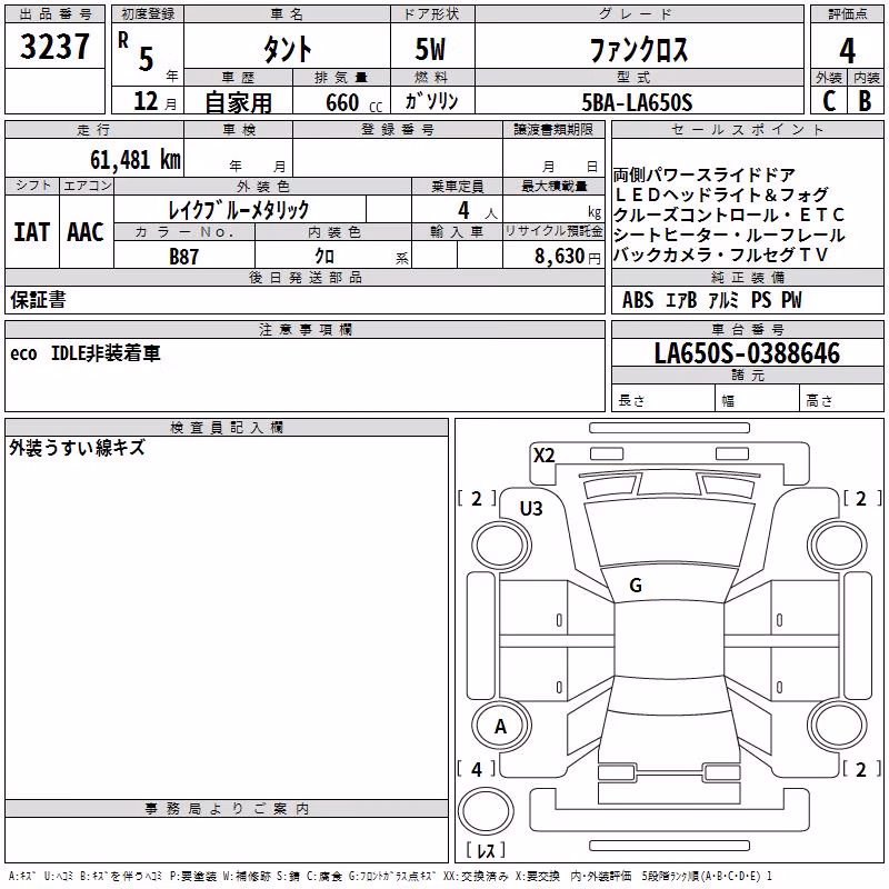 DAIHATSU TANTO