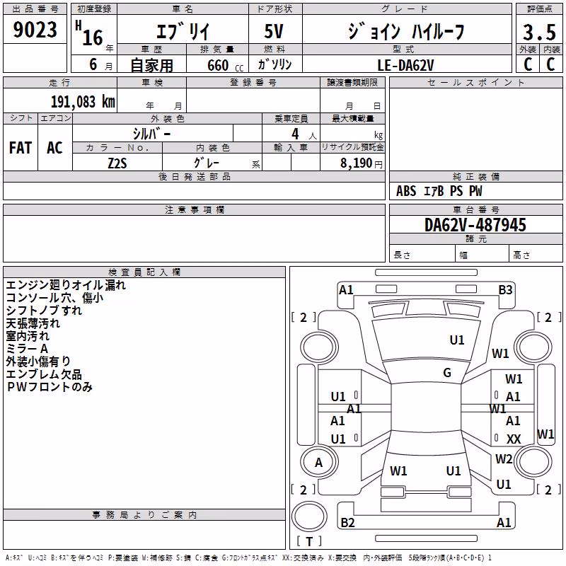 SUZUKI EVERY