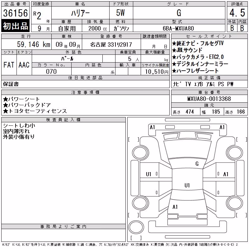TOYOTA HARRIER