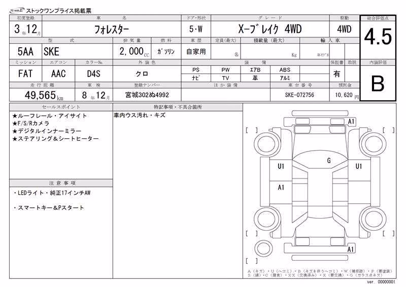 SUBARU FORESTER