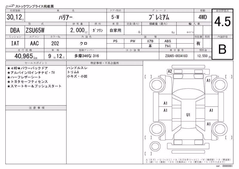 TOYOTA HARRIER