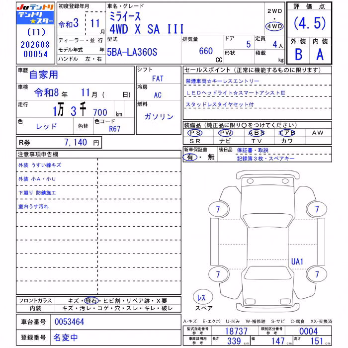 DAIHATSU MIRA E:S