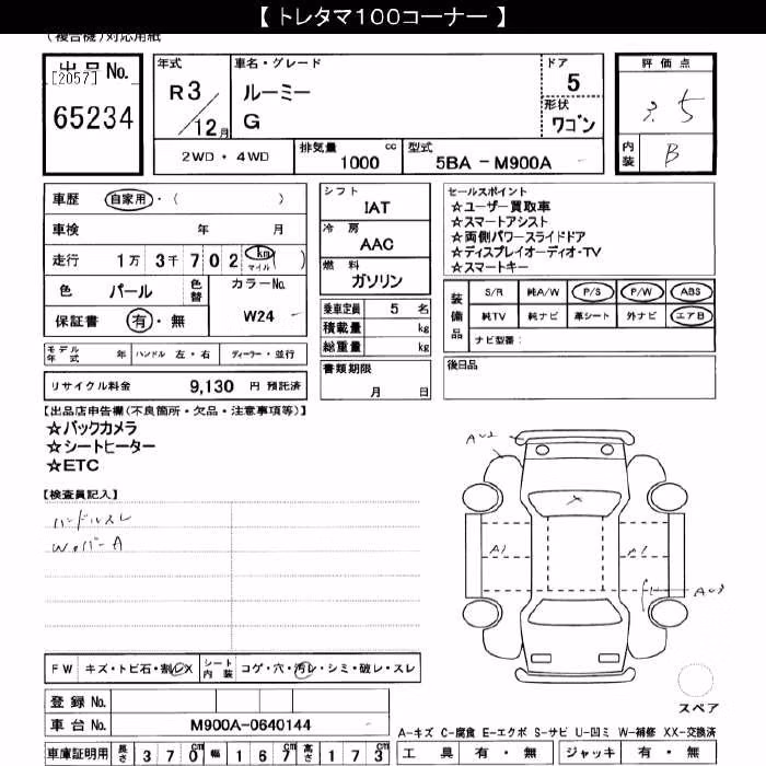 TOYOTA ROOMY