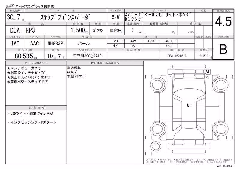 HONDA STEPWGN