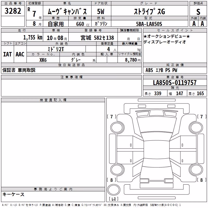 DAIHATSU MOVE CANBUS