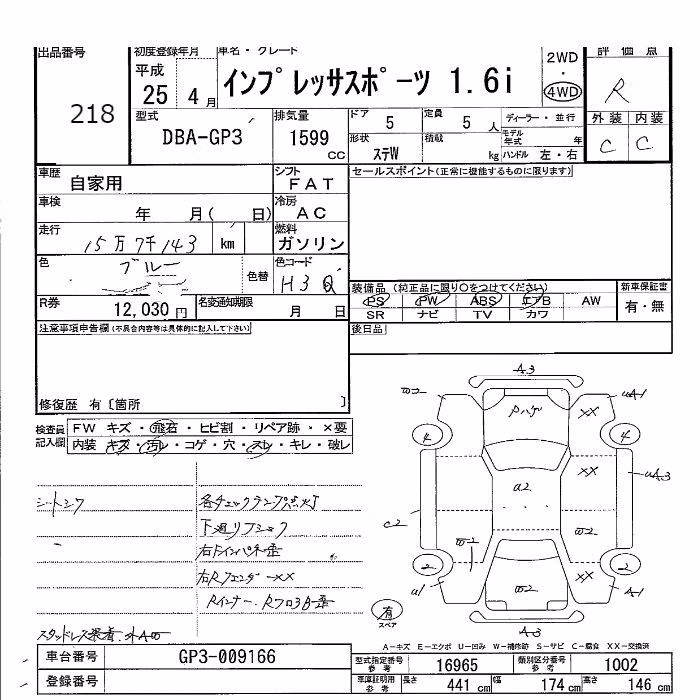 SUBARU IMPREZA