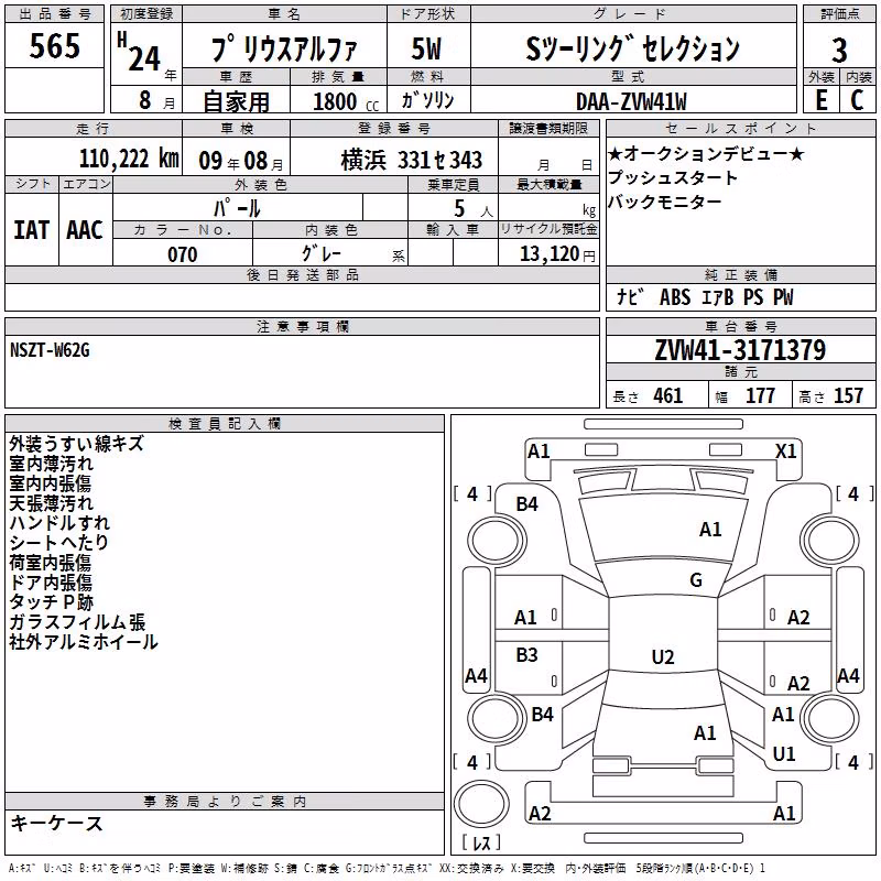 TOYOTA PRIUS ALPHA
