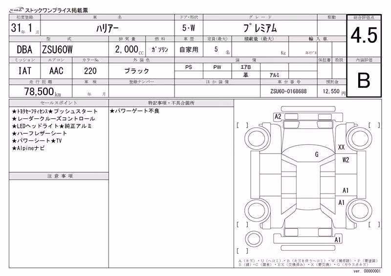 TOYOTA HARRIER