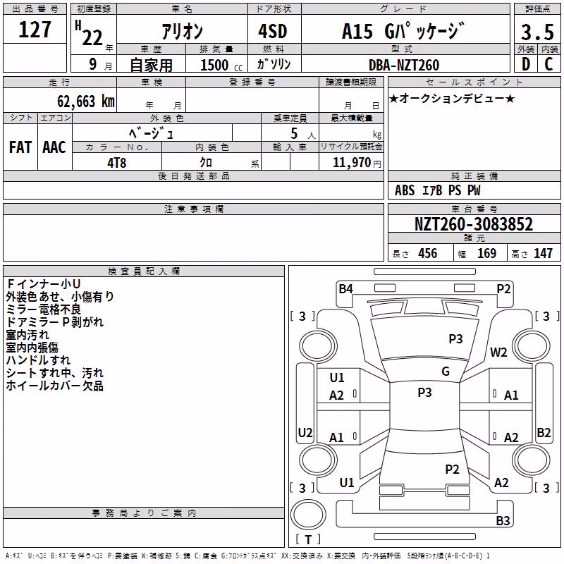 TOYOTA ALLION