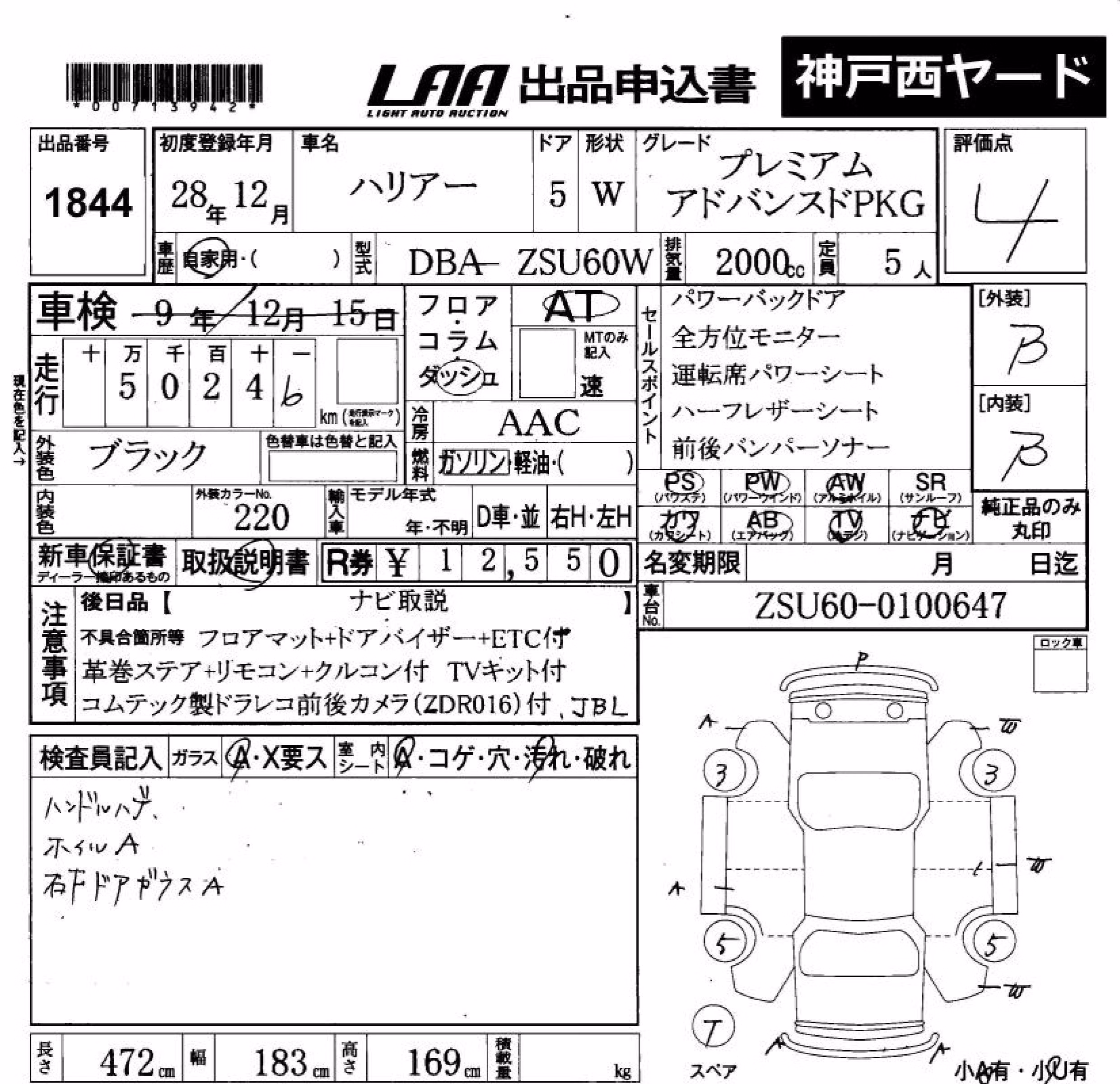 TOYOTA HARRIER