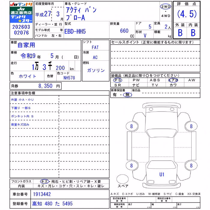 HONDA ACTY
