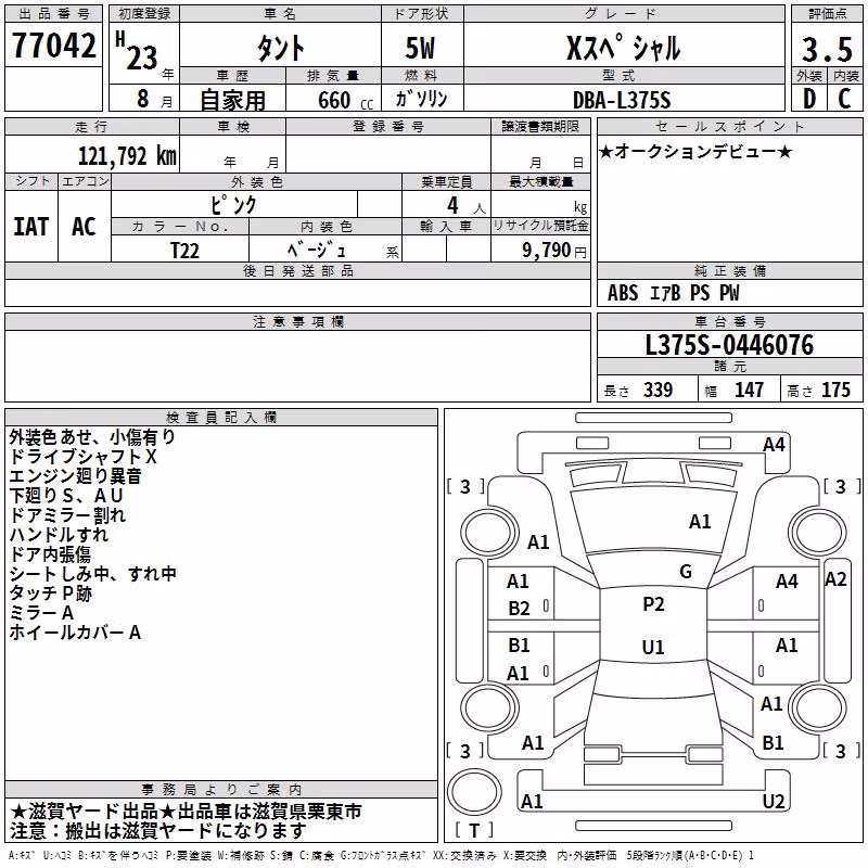DAIHATSU TANTO