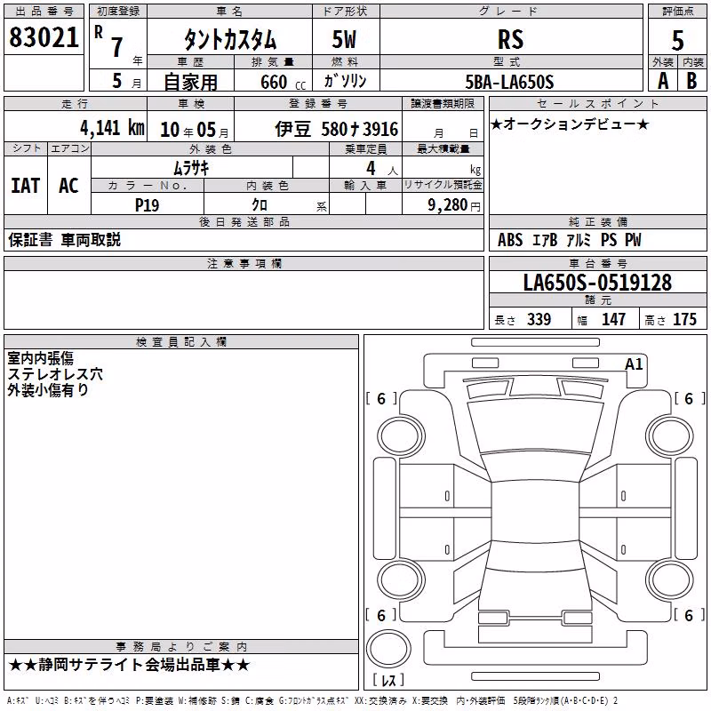 DAIHATSU TANTO