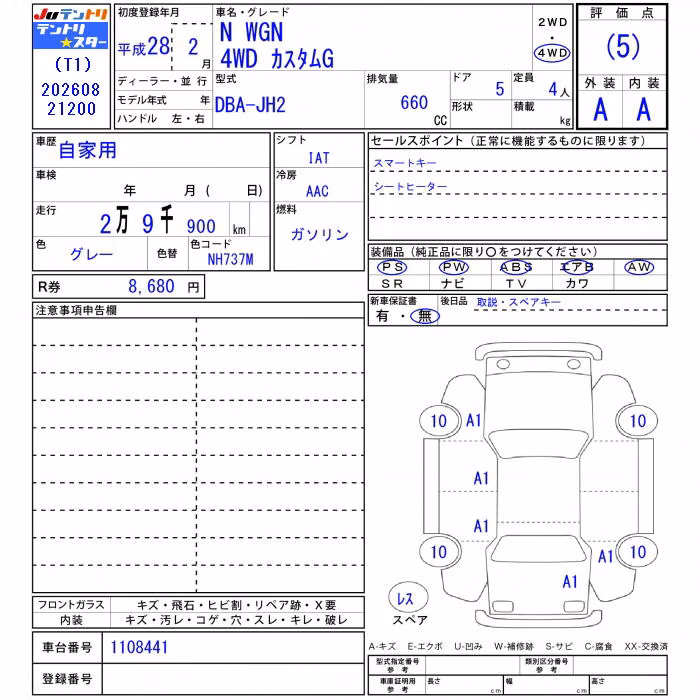 HONDA N-WGN