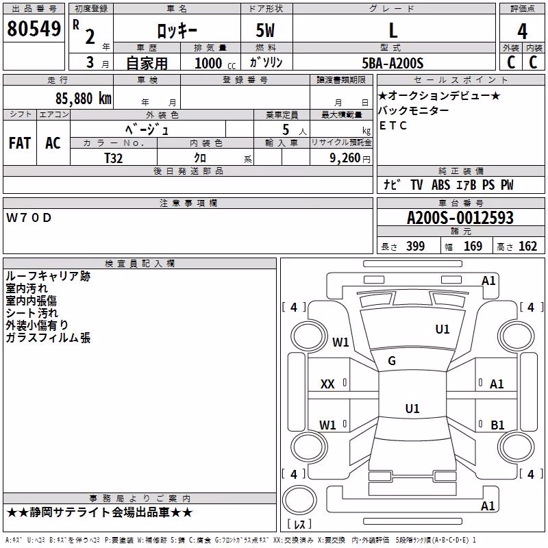 DAIHATSU ROCKY