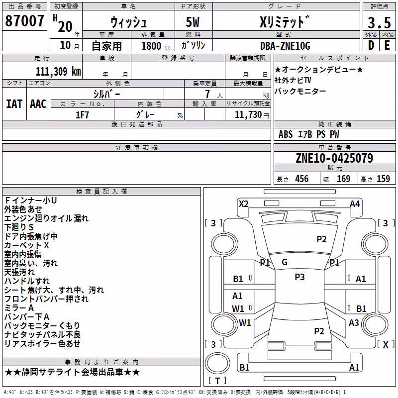 TOYOTA WISH