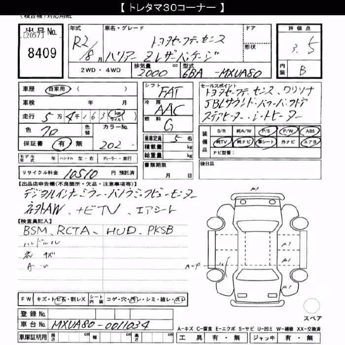 TOYOTA HARRIER
