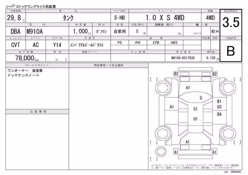 TOYOTA TANK