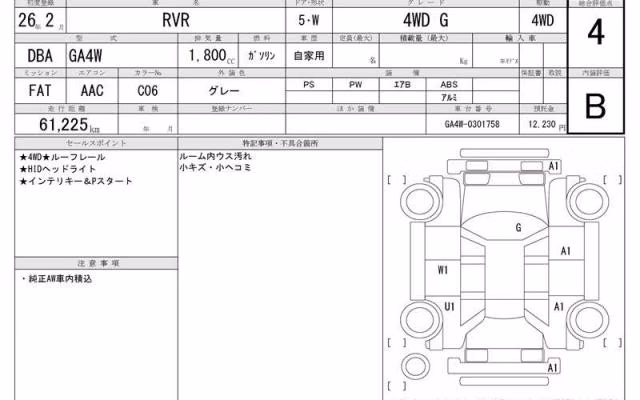 MITSUBISHI RVR