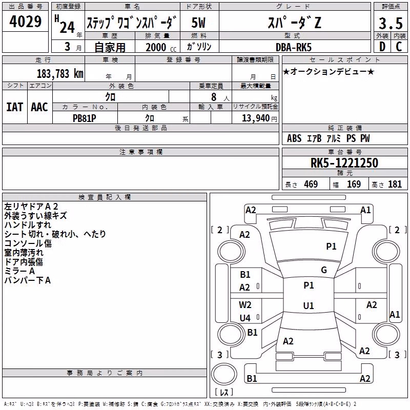 HONDA STEPWGN