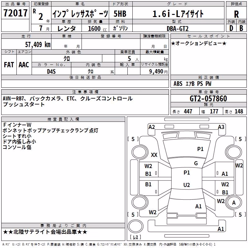 SUBARU IMPREZA