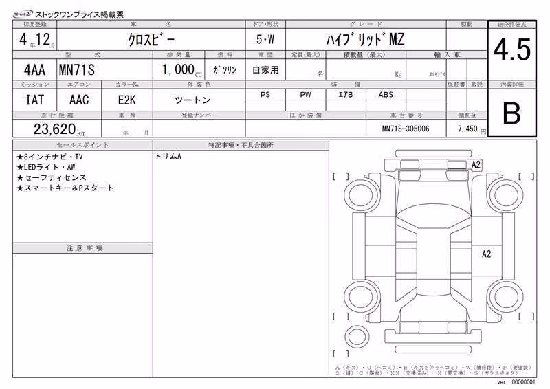 SUZUKI XBEE