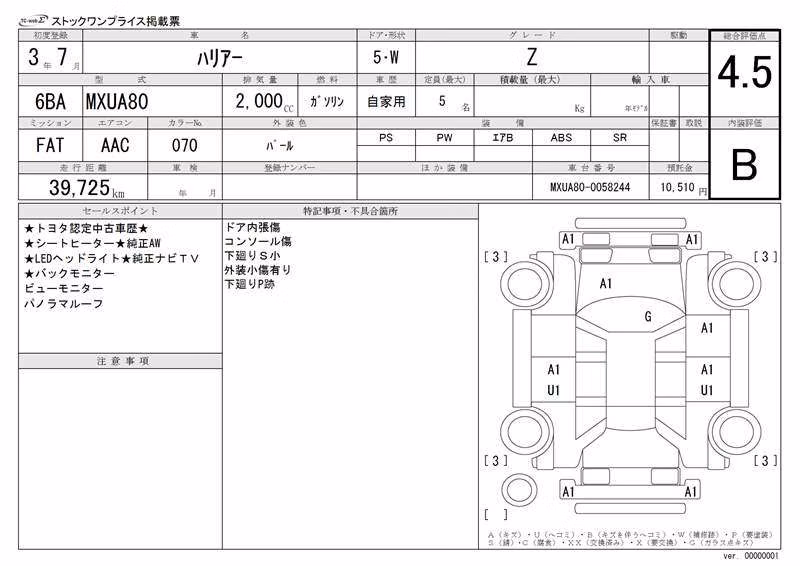 TOYOTA HARRIER