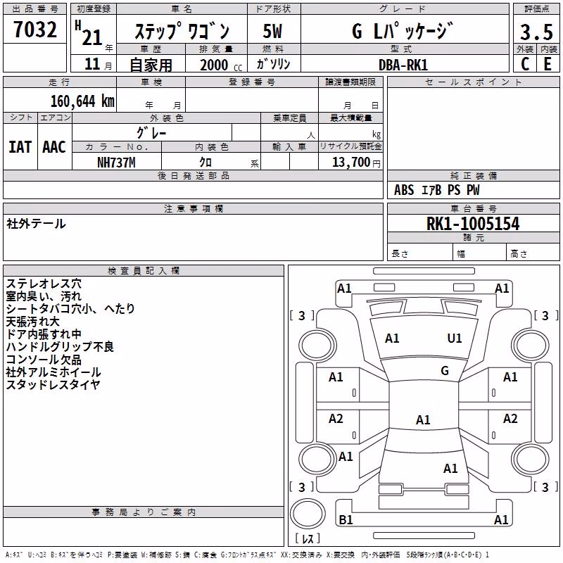 HONDA STEPWGN
