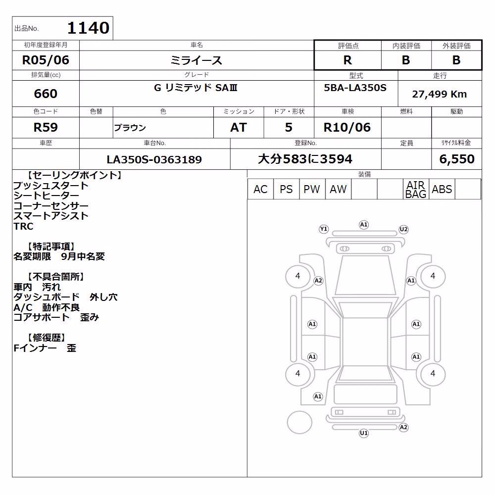 DAIHATSU MIRA E:S