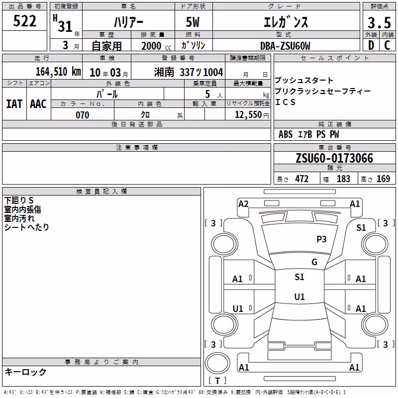 TOYOTA HARRIER