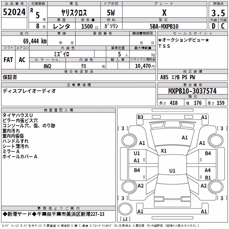 TOYOTA YARIS CROSS