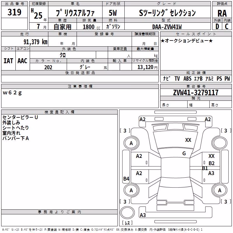 TOYOTA PRIUS ALPHA
