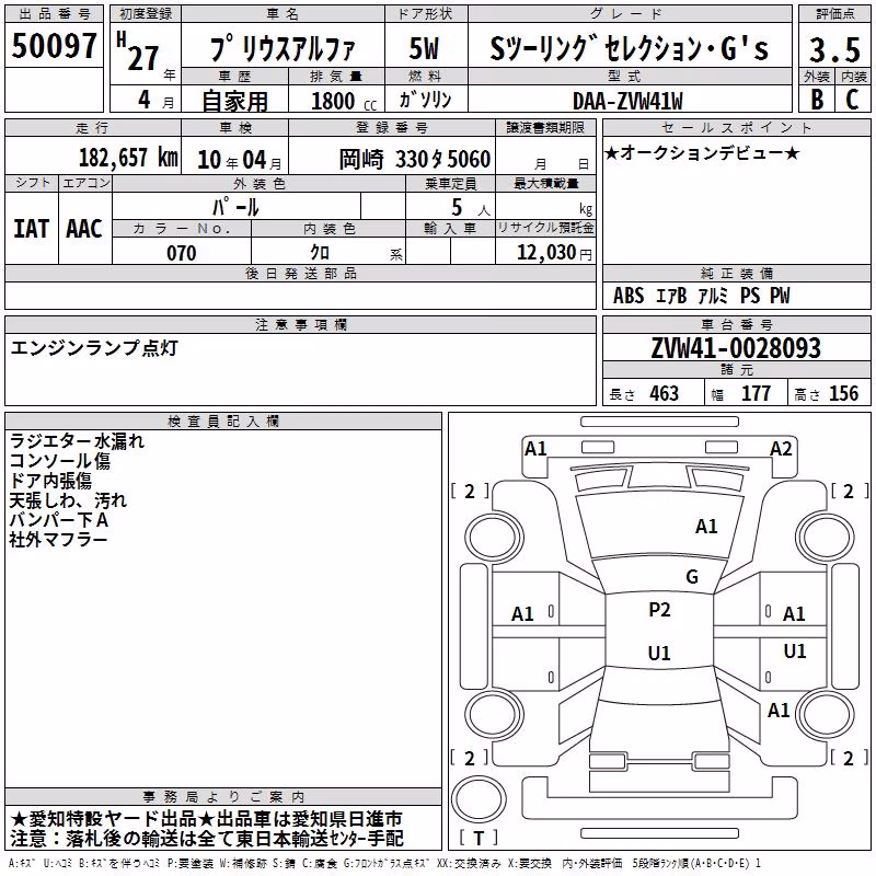TOYOTA PRIUS ALPHA