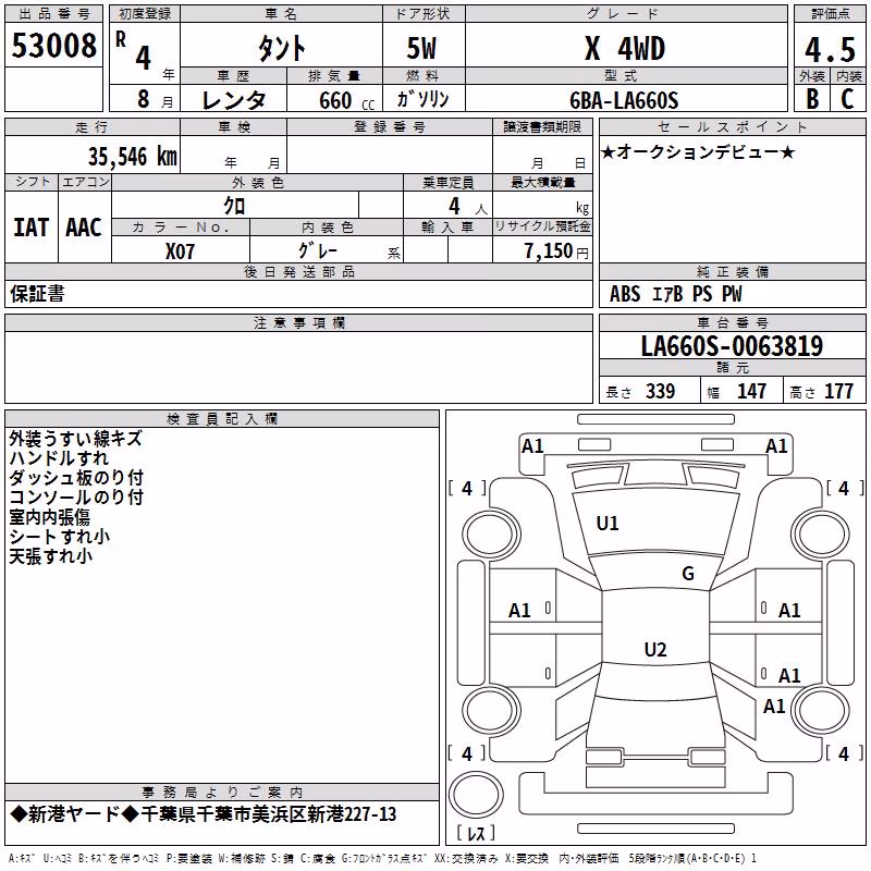 DAIHATSU TANTO
