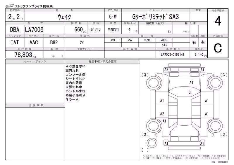 DAIHATSU WAKE
