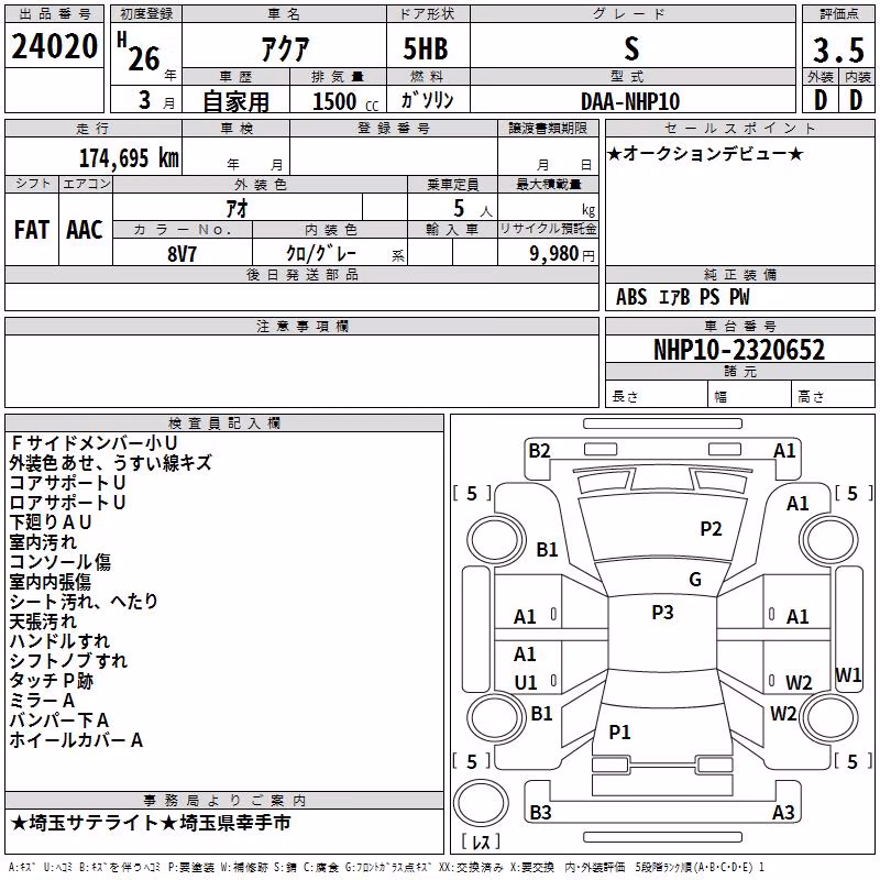 TOYOTA AQUA