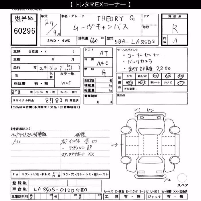 DAIHATSU MOVE CANBUS