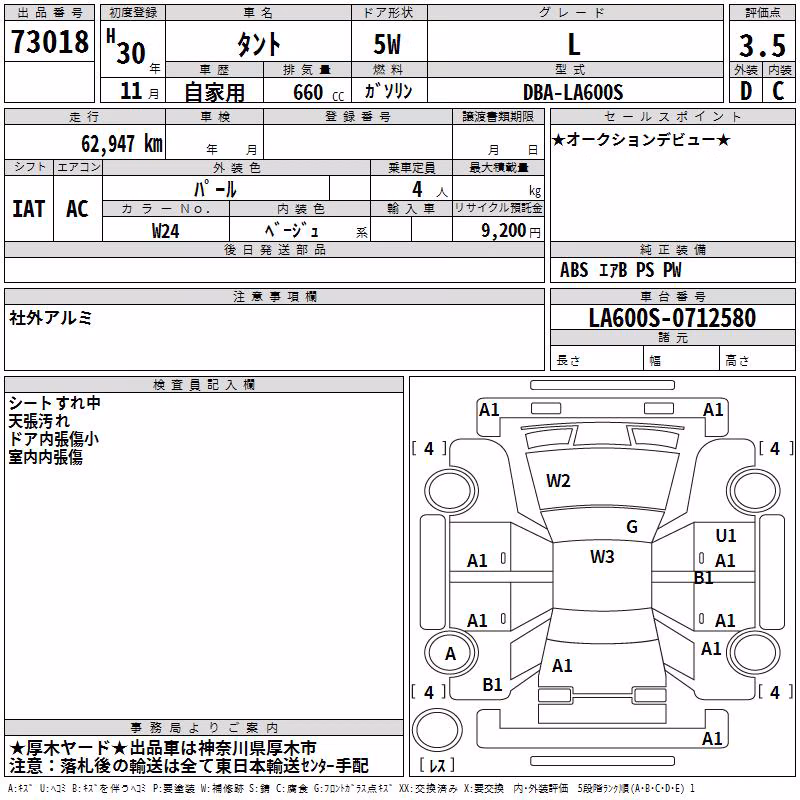 DAIHATSU TANTO