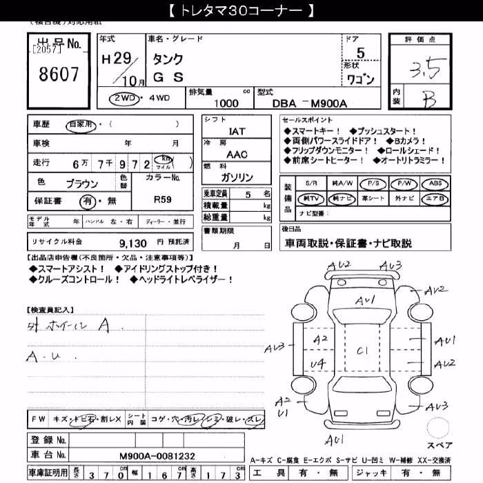 TOYOTA TANK