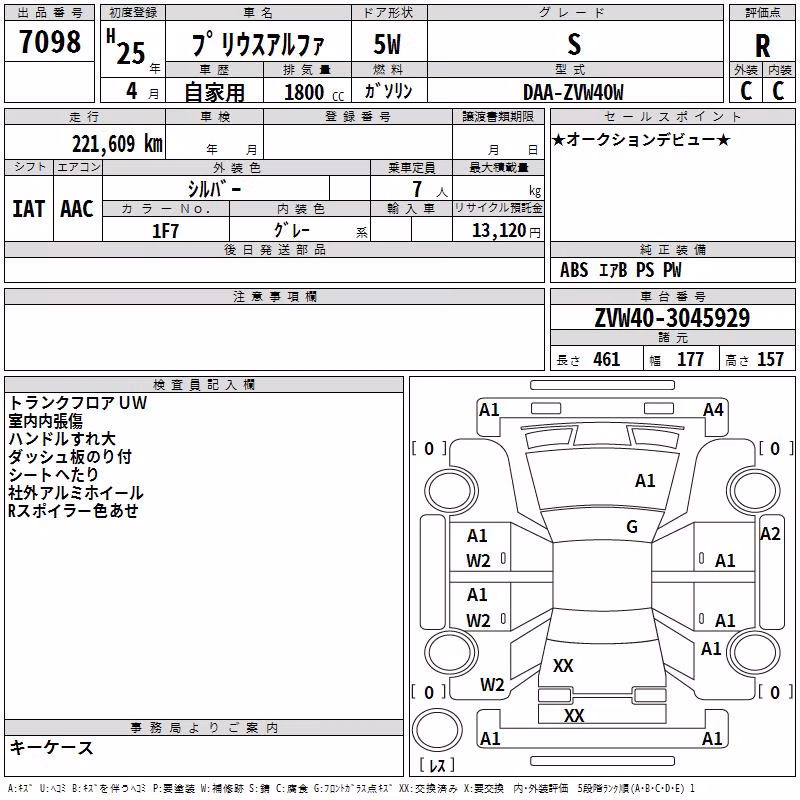 TOYOTA PRIUS ALPHA