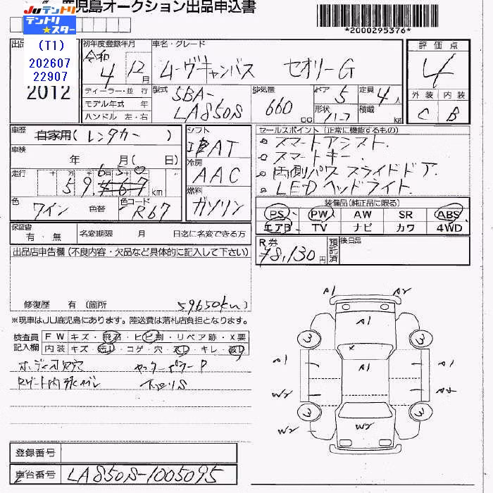 DAIHATSU MOVE CANBUS