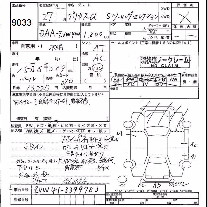 TOYOTA PRIUS ALPHA