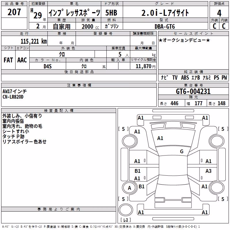 SUBARU IMPREZA