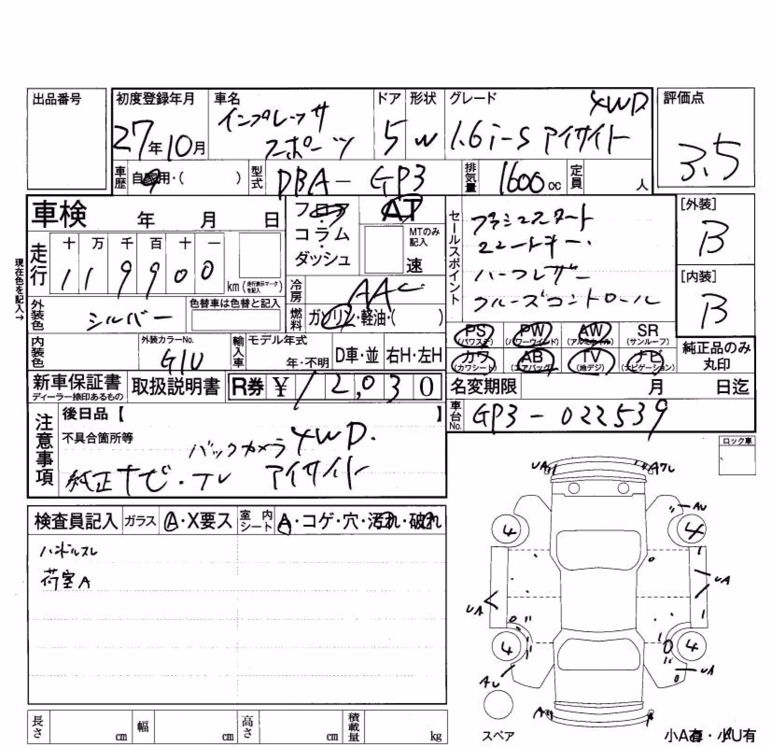 SUBARU IMPREZA