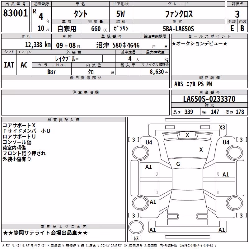 DAIHATSU TANTO