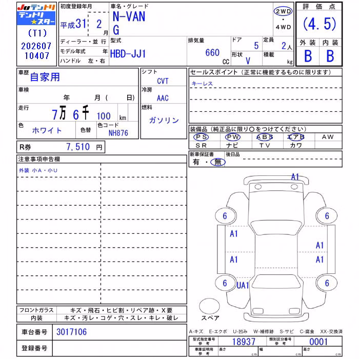 HONDA N-VAN
